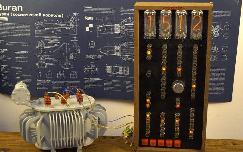 this-soviet-style-clock-uses-homemade-nixie-tubes-and-glowing-logic